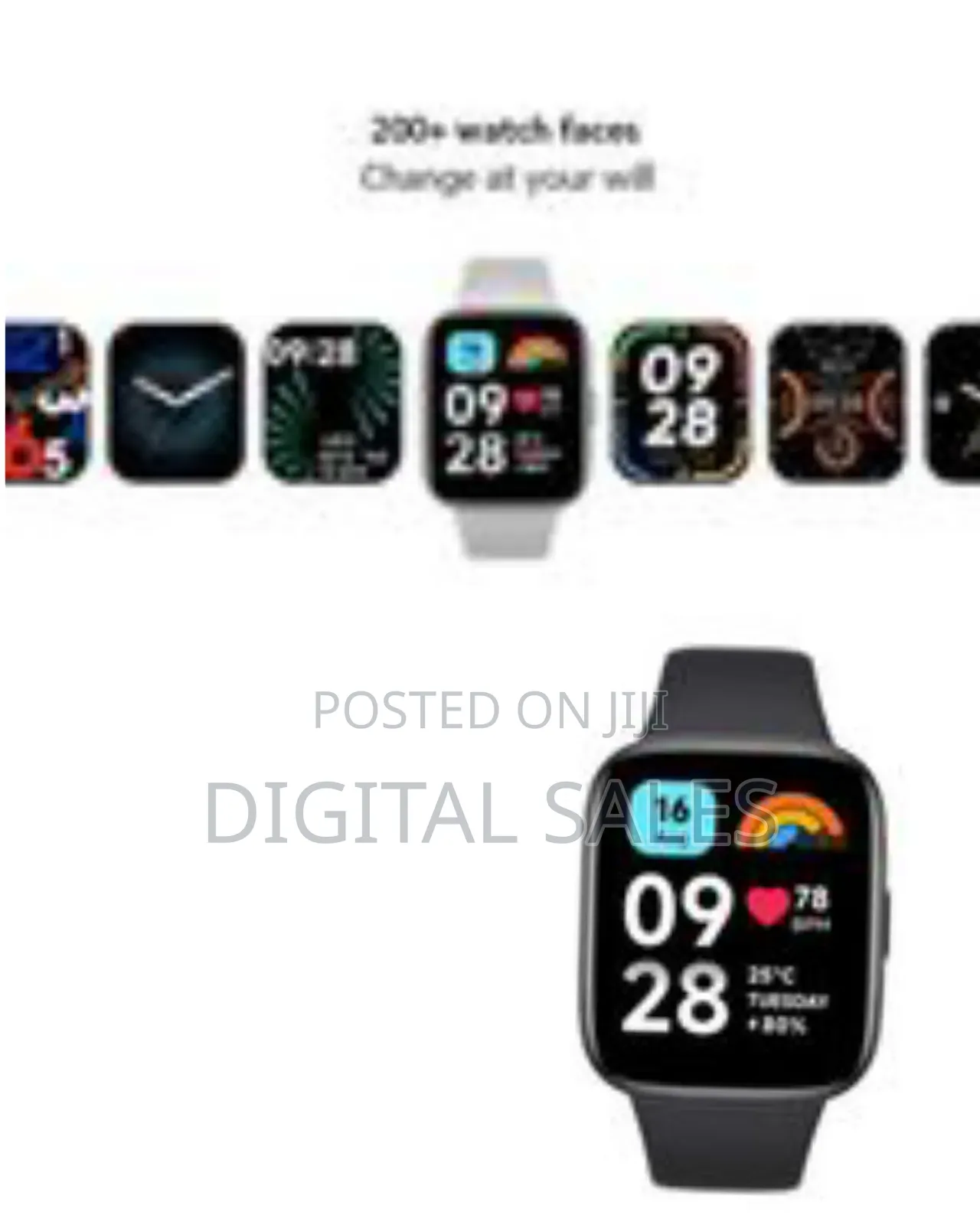 Redmi Watch 3 Active Smart Watch - Multicolor