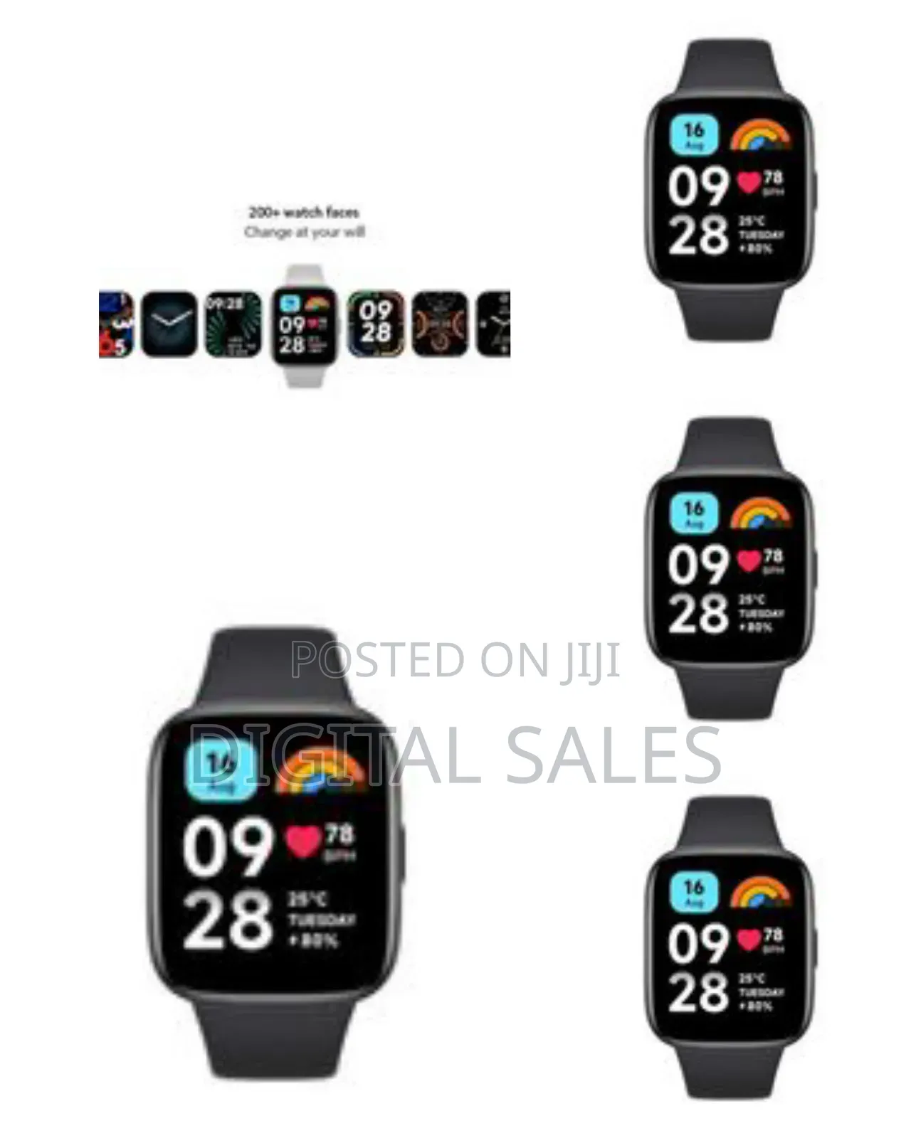 Redmi Watch 3 Active Smart Watch - Multicolor