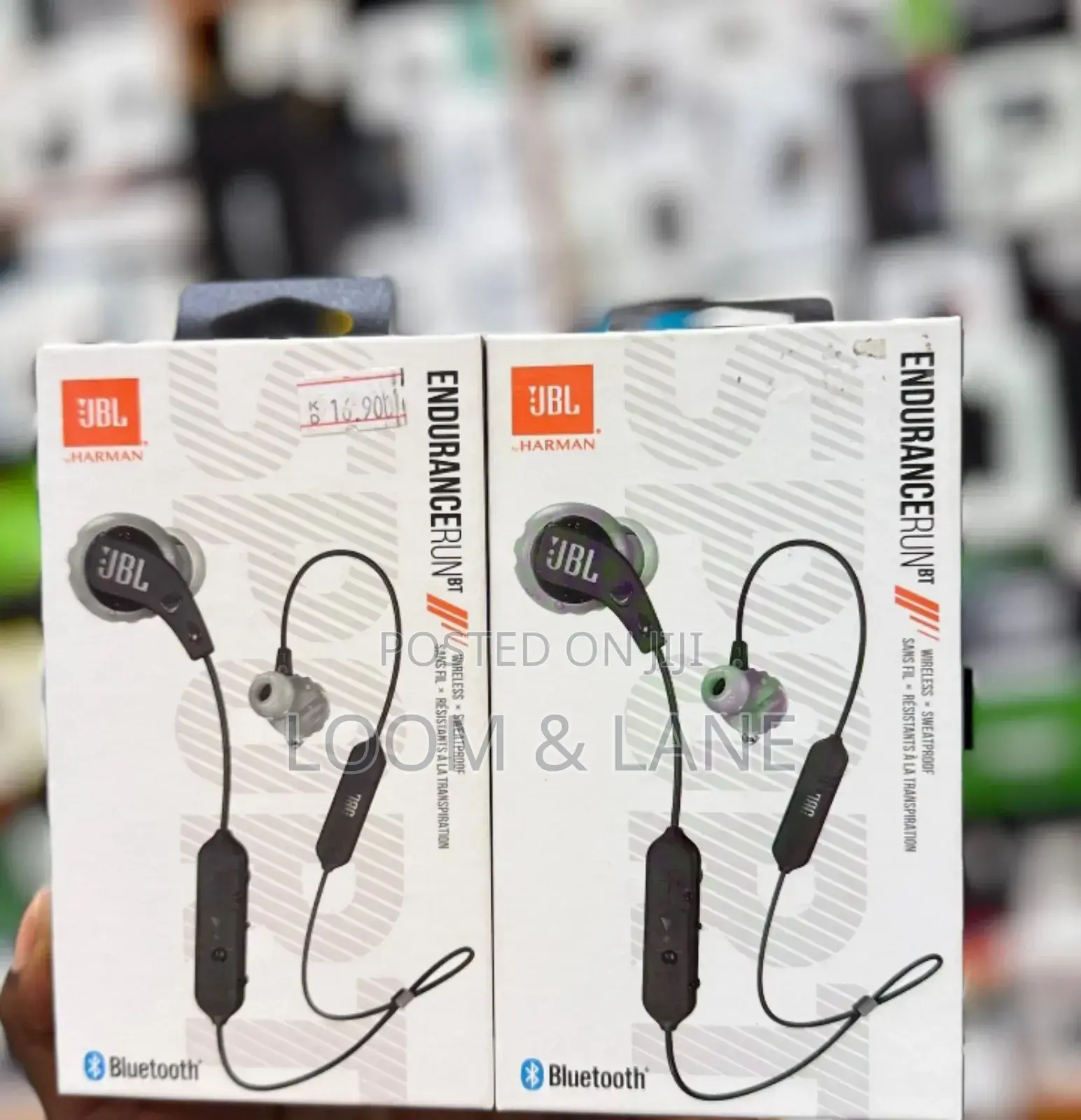 JBL Endurance Run Bt Sweatproof Wireless in-Ear Sport Headphones