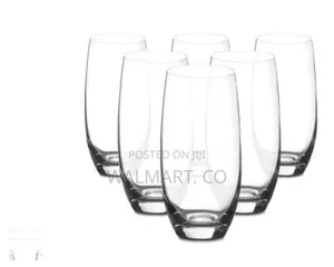 6 Pieces of Clear Glasses