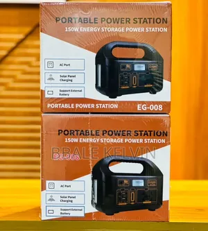 Portable Power Station, 150w - Powers Home Appliances Like Tv