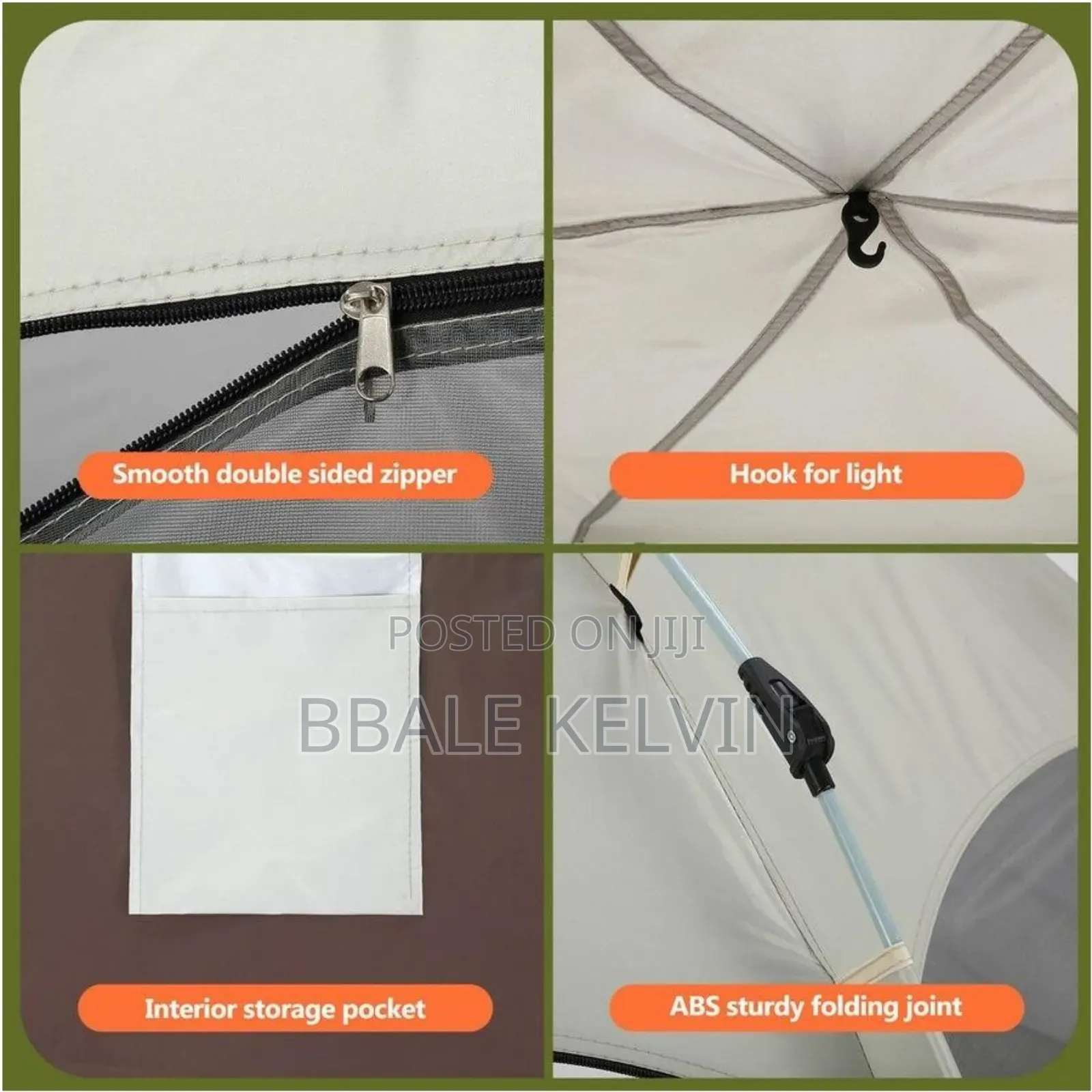 6 People Camping Tent Instant Auto Beach Shelter Sun Shade Picnic