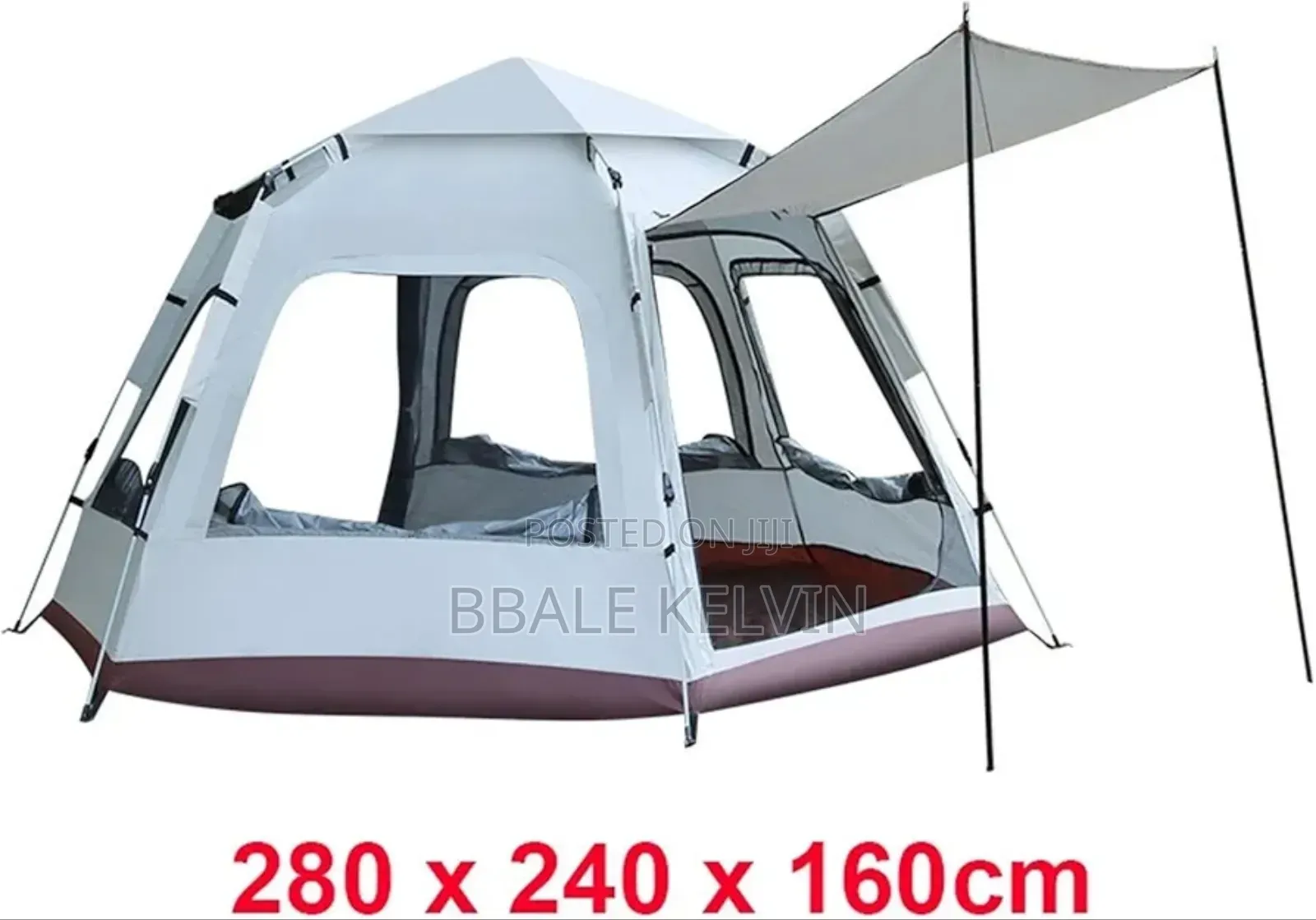 6 People Camping Tent Instant Auto Beach Shelter Sun Shade Picnic