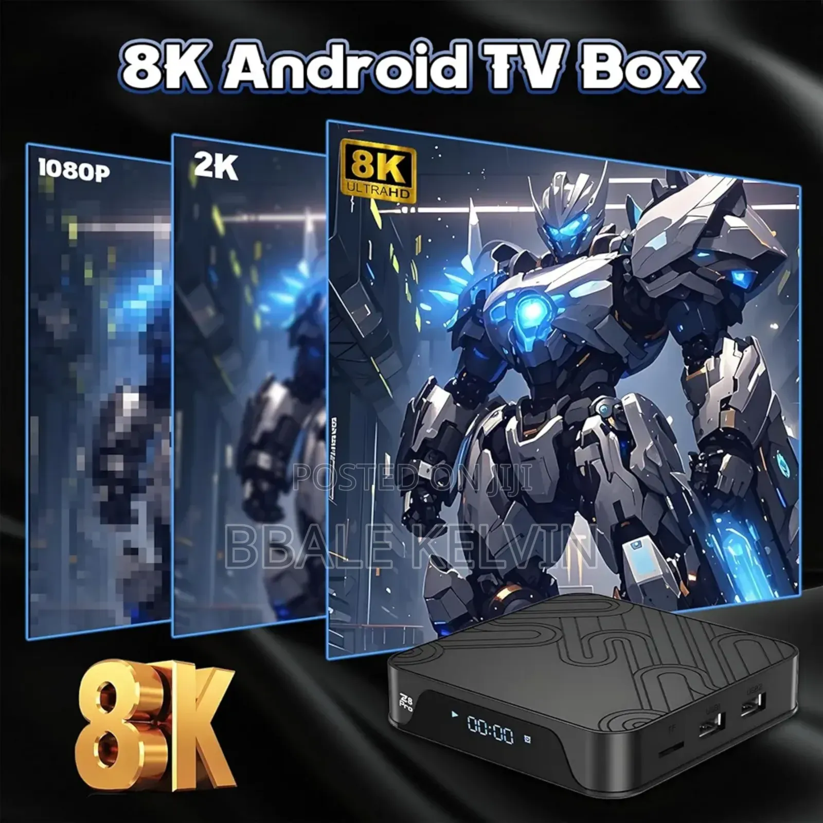Z8pro Android Tv Box With Smart Remote