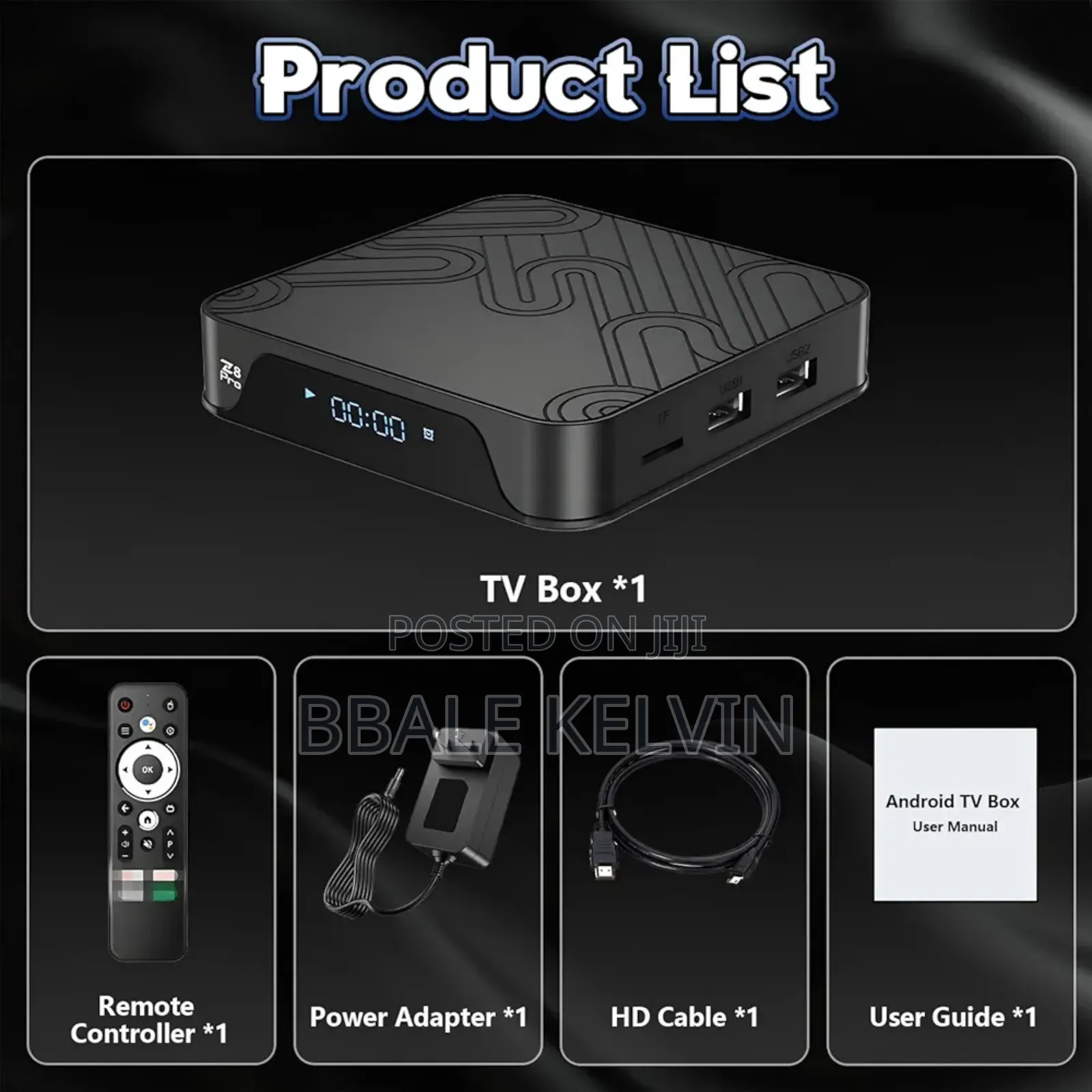 Z8pro Android Tv Box With Smart Remote