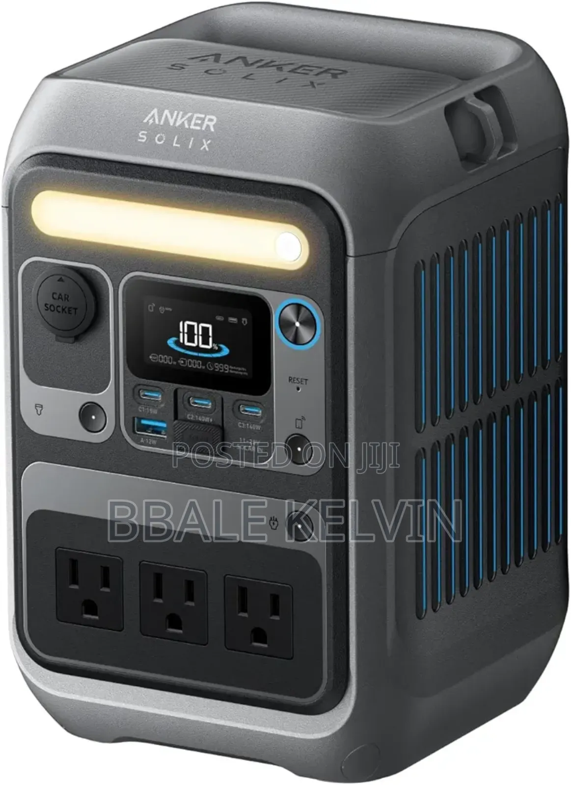 Anker Portable Power Station Solix C300, 288wh 90000mah, 300w