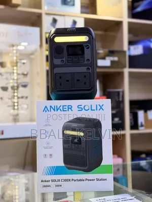 Anker Portable Power Station Solix C300, 288wh 90000mah, 300w