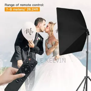 100w Photography Led Light Bulb With Remote Control and Tripod Stand