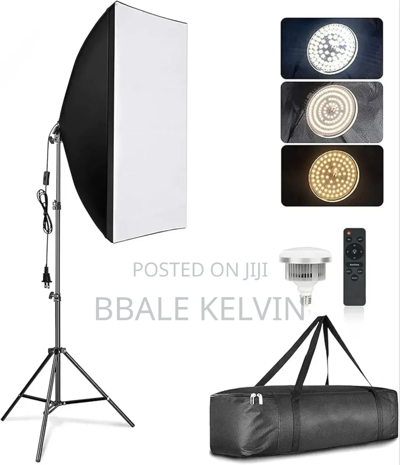100w Photography Led Light Bulb With Remote Control and Tripod Stand