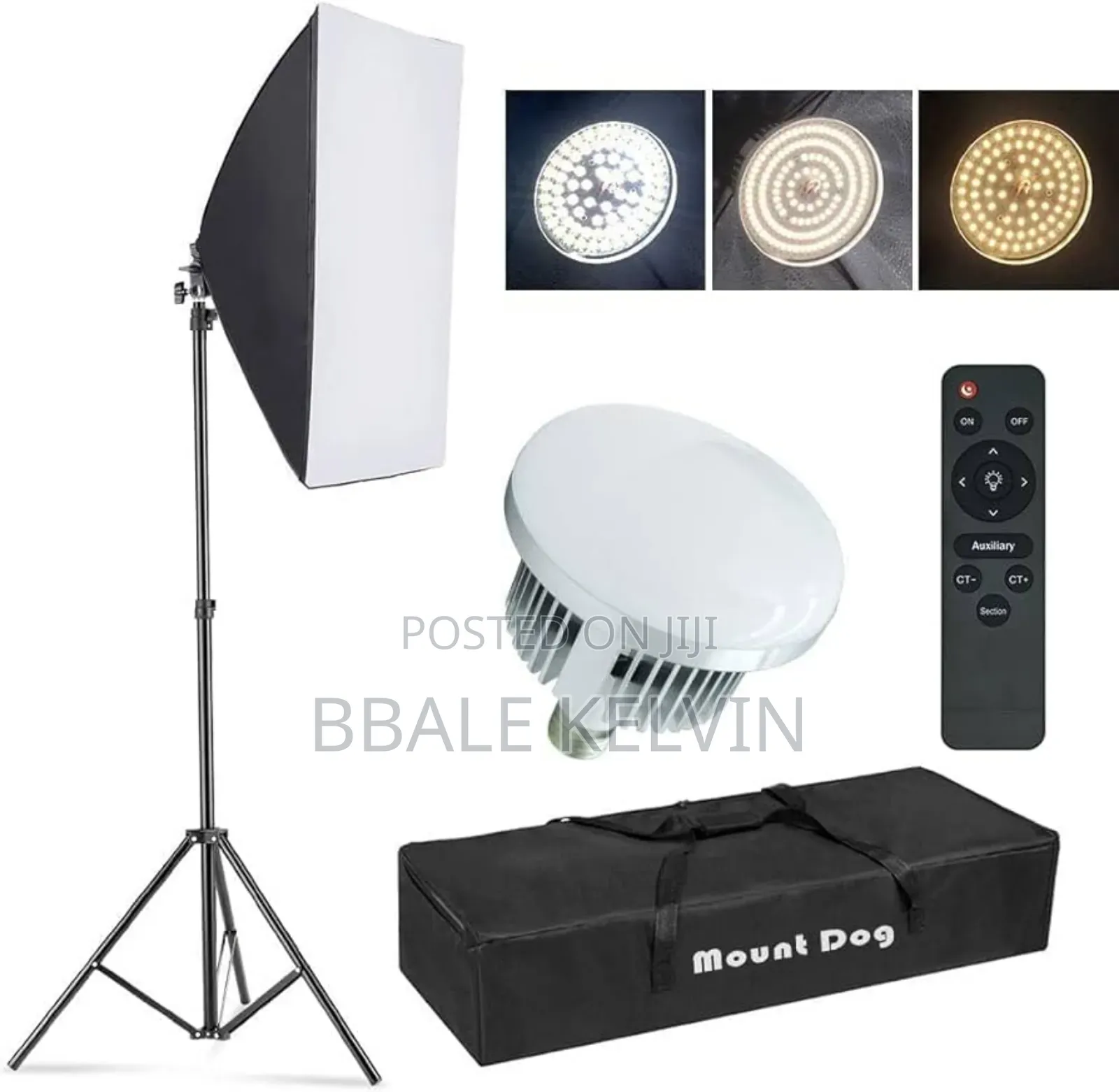 100w Photography Led Light Bulb With Remote Control and Tripod Stand