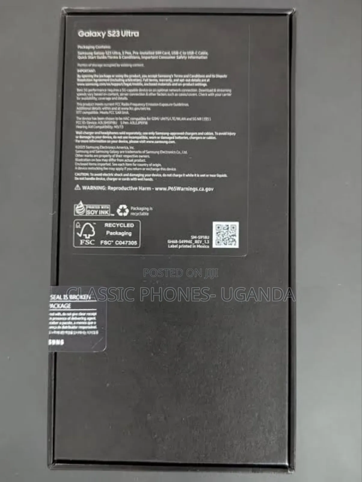 New Samsung Galaxy S23 Ultra 256 GB Silver