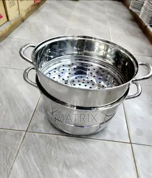 Three-Tier Stainless Steel Food Steamer Pot Set