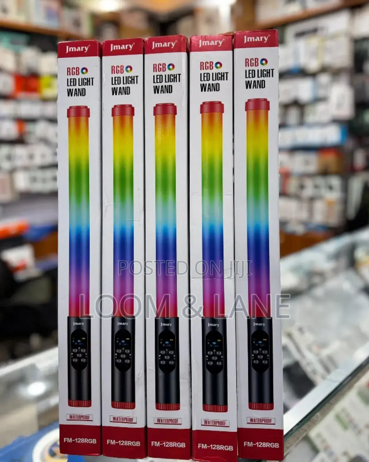 Jmary Fm 128rgb Waterproof Handheld RGB Led Video Light Wand Stick
