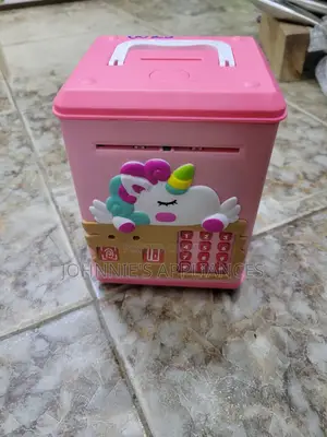 Kids Unicorn Password Money Saving Box – Electronic Coin Cash Storag
