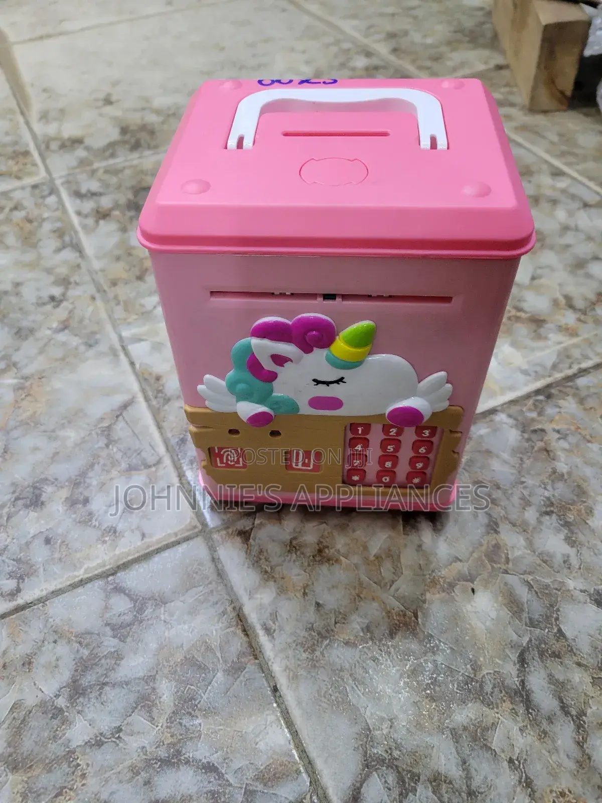 Kids Unicorn Password Money Saving Box – Electronic Coin Cash Storag