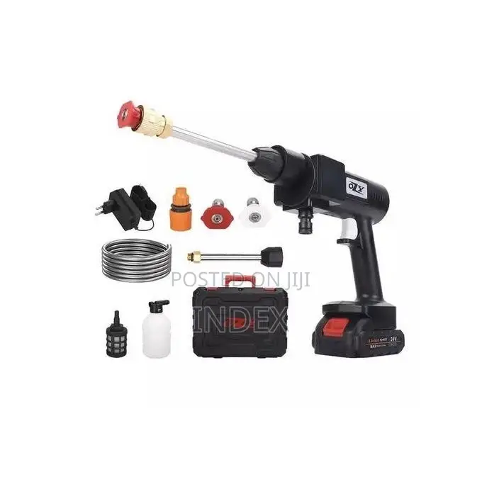 Jet Car Washing High Pressure Water Gun - Black
