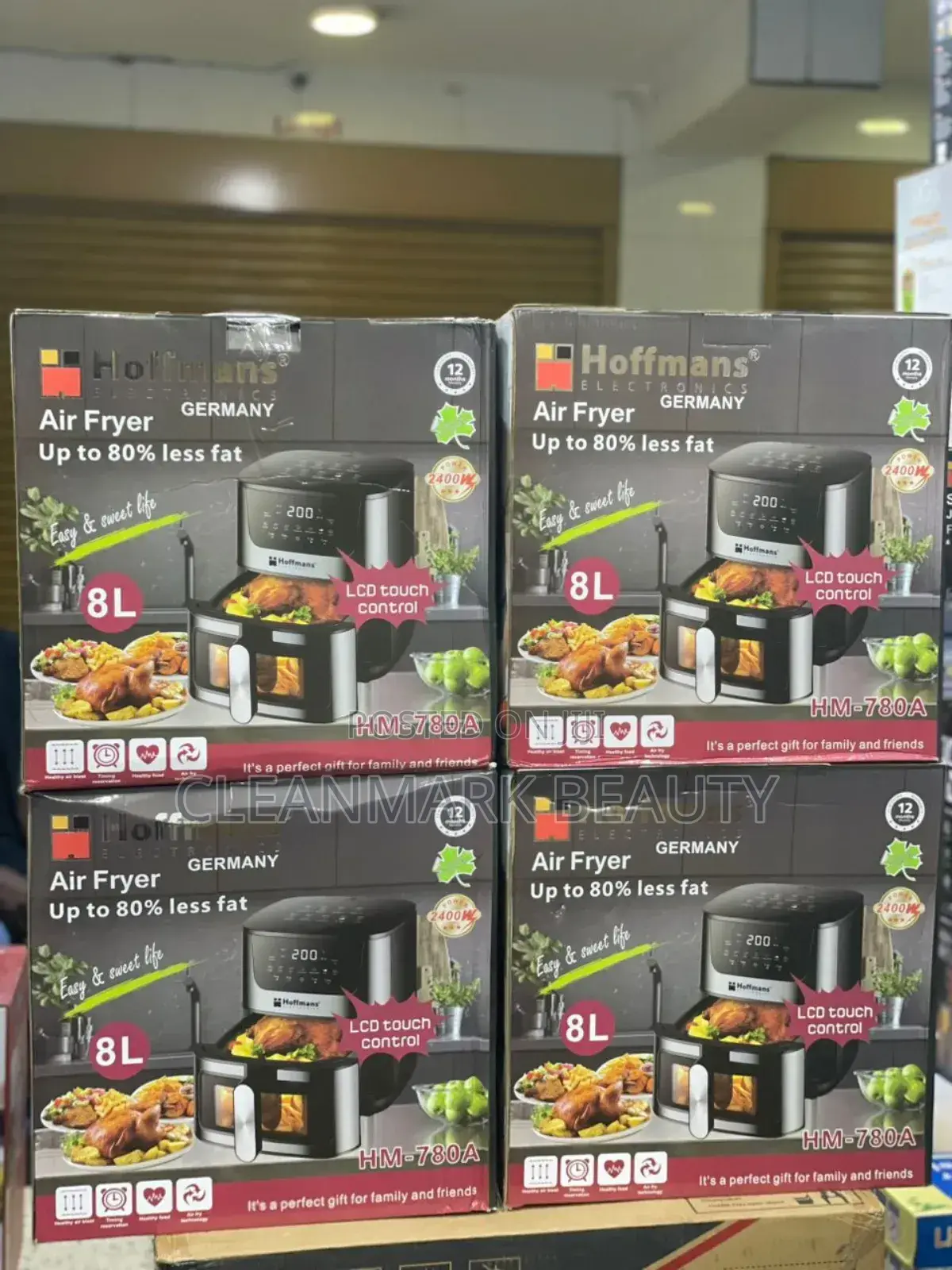 Electronic Fryers 8 LTRS Air Fryers Hoffmans (8 Liters)