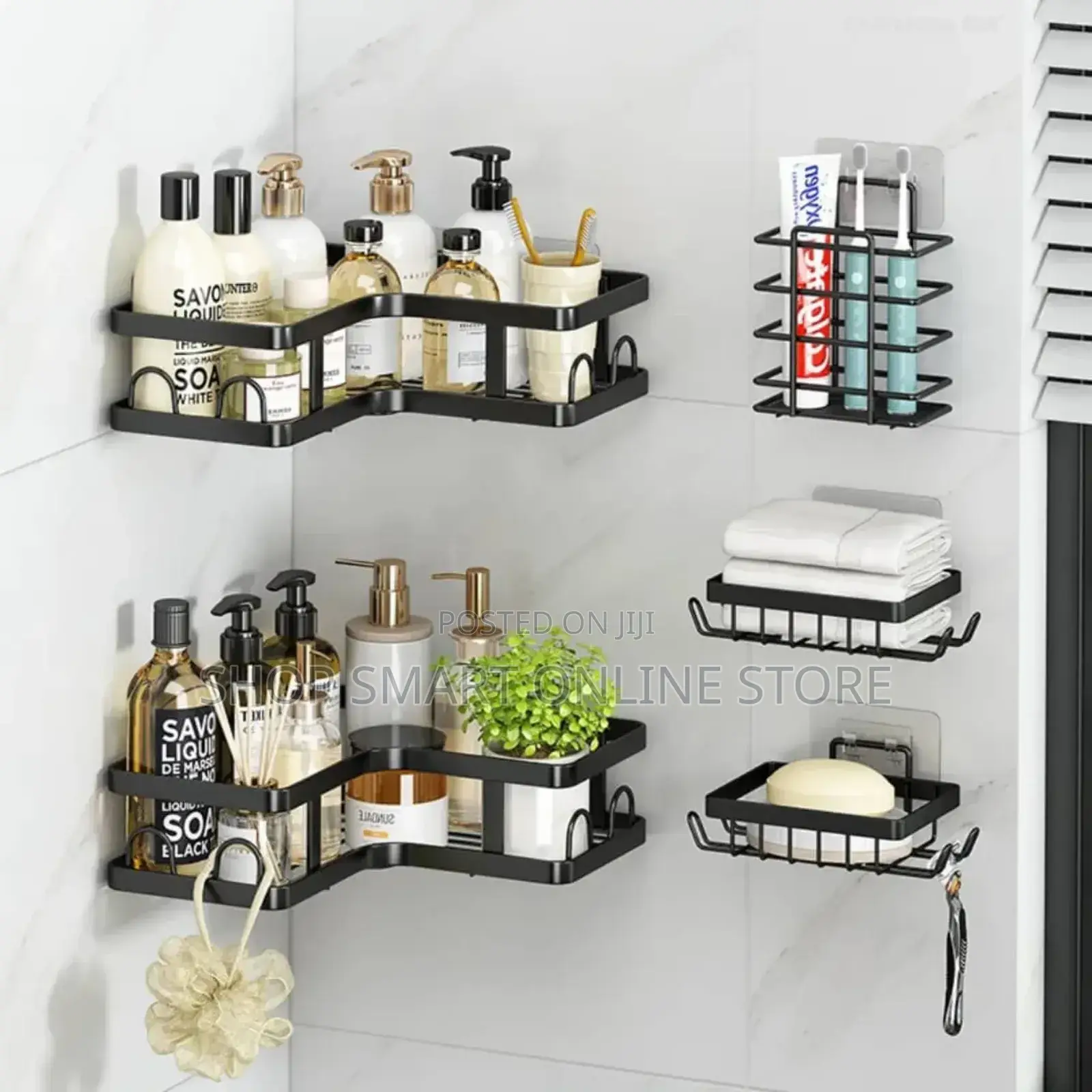 Bathroom Rack Organizer 5pcs
