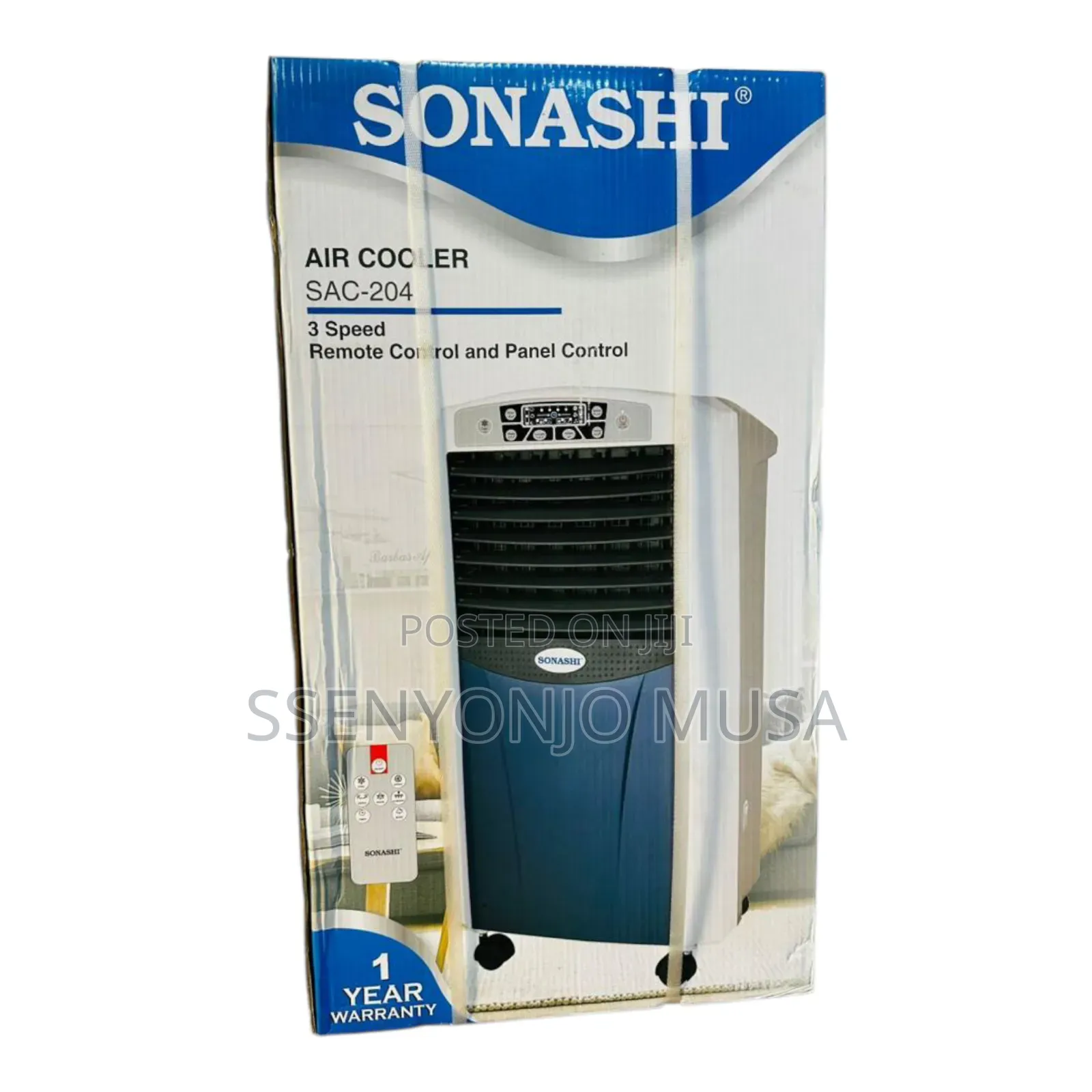 Sonashi Sac-204 Portable Air Cooler | 7l Water Tank | A