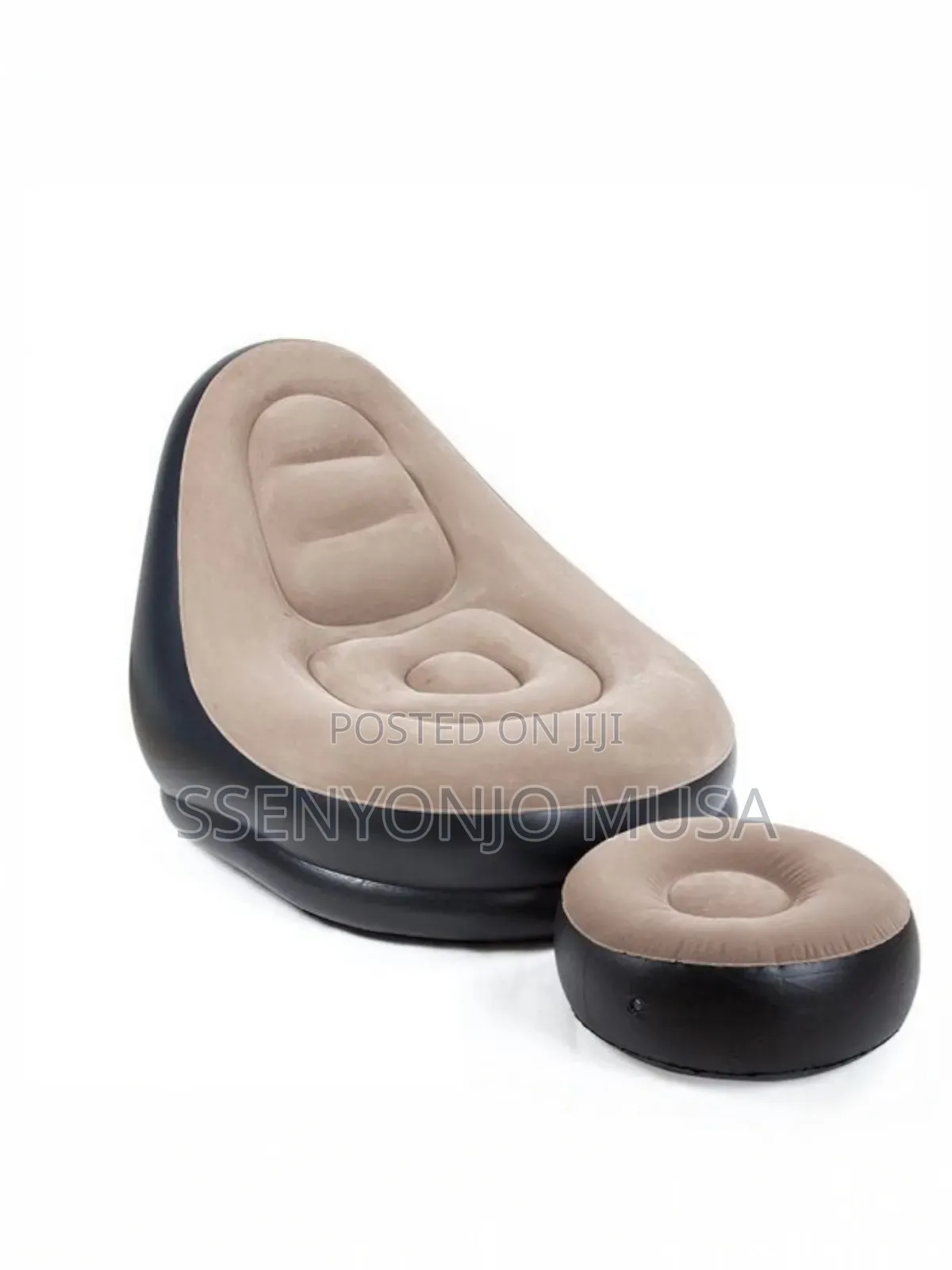 Intex Inflatable Sofa Set | Portable Lounge Chair With Foot-