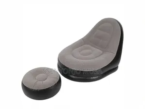 Intex Inflatable Sofa Set | Portable Lounge Chair With Foot-