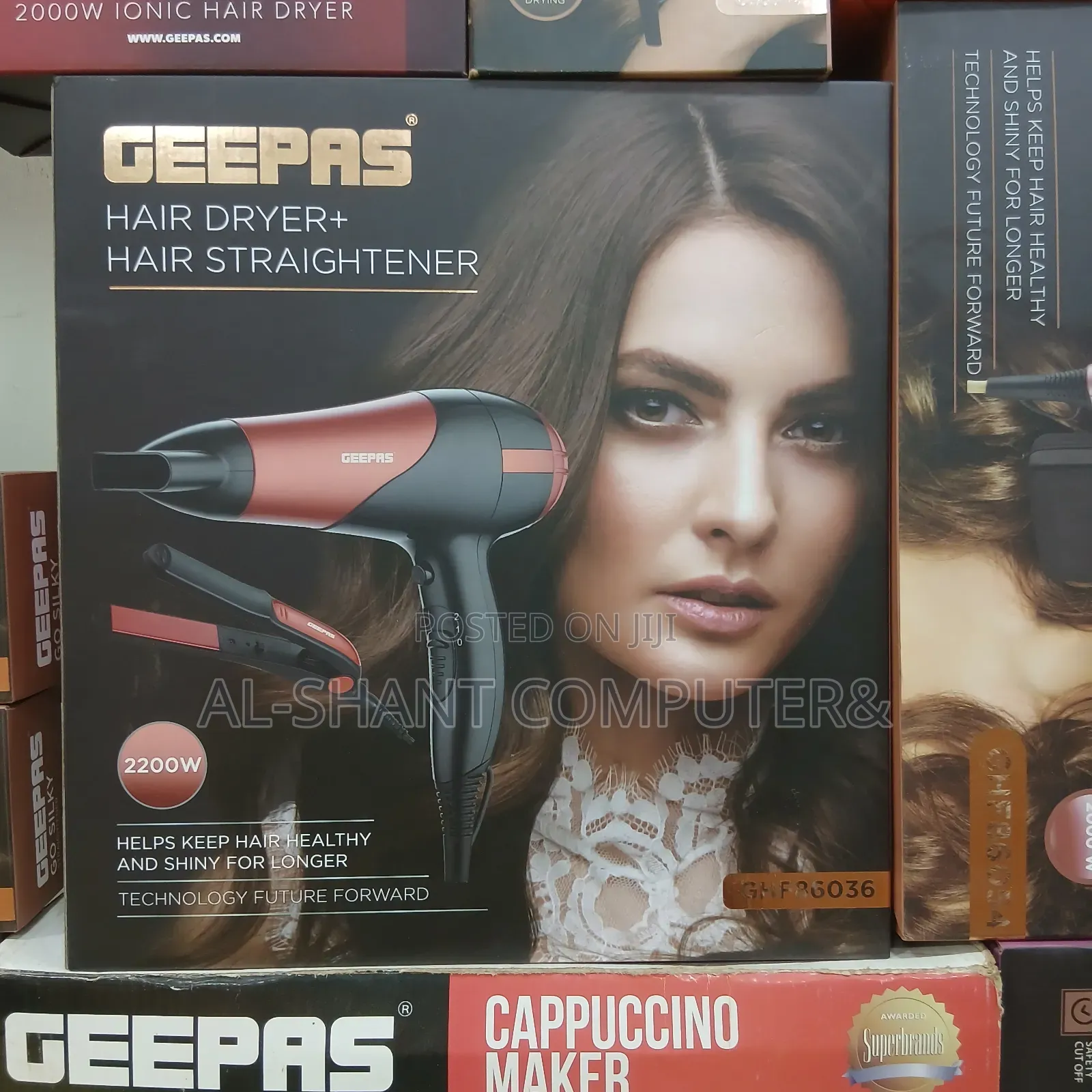 Geepas Hair Dryer and Straightener