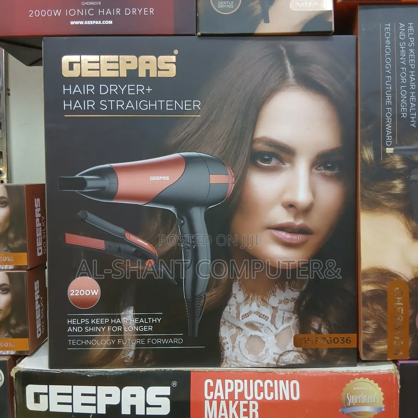 Geepas Hair Dryer and Straightener