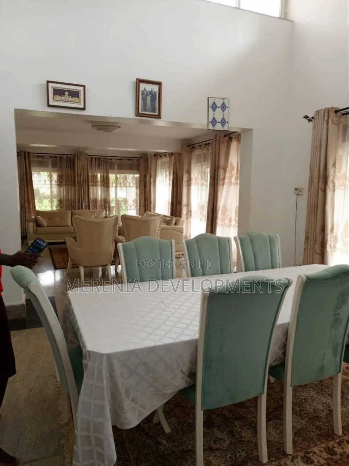 Furnished 6bdrm House in Bugoloobi, Nakawa for rent