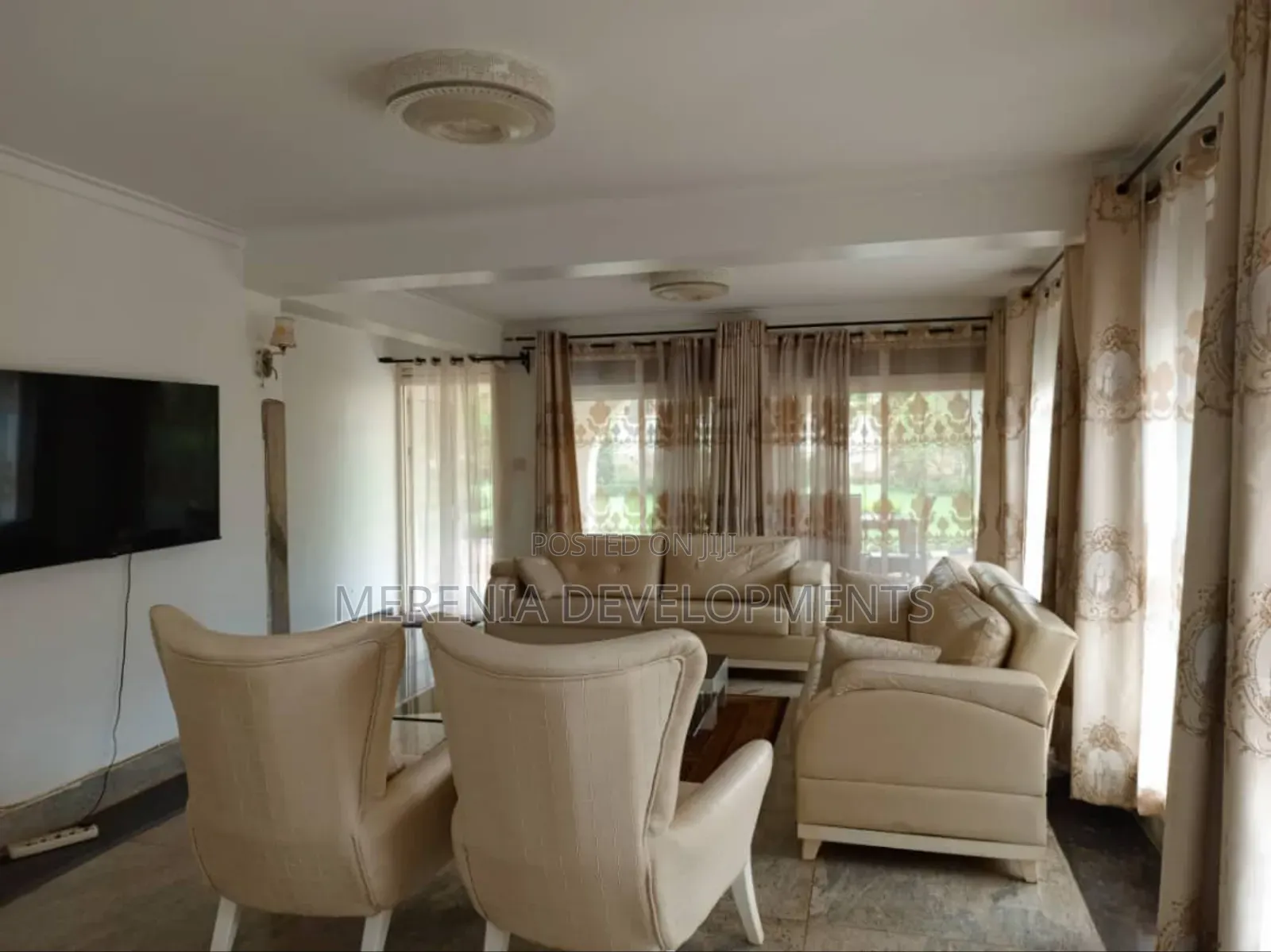 Furnished 6bdrm House in Bugoloobi, Nakawa for rent