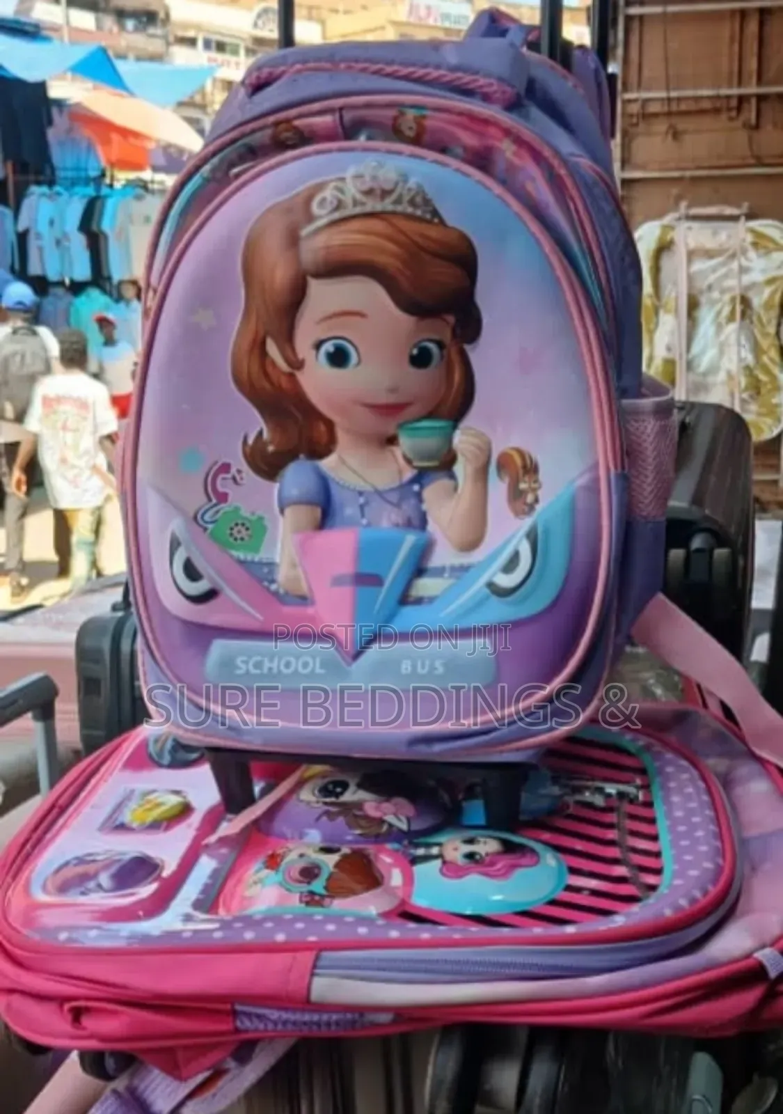 Princess Girls School Bag