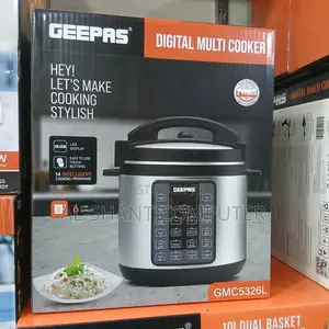 Geepas Digital Multi Cooker/6l Pressure Cooker