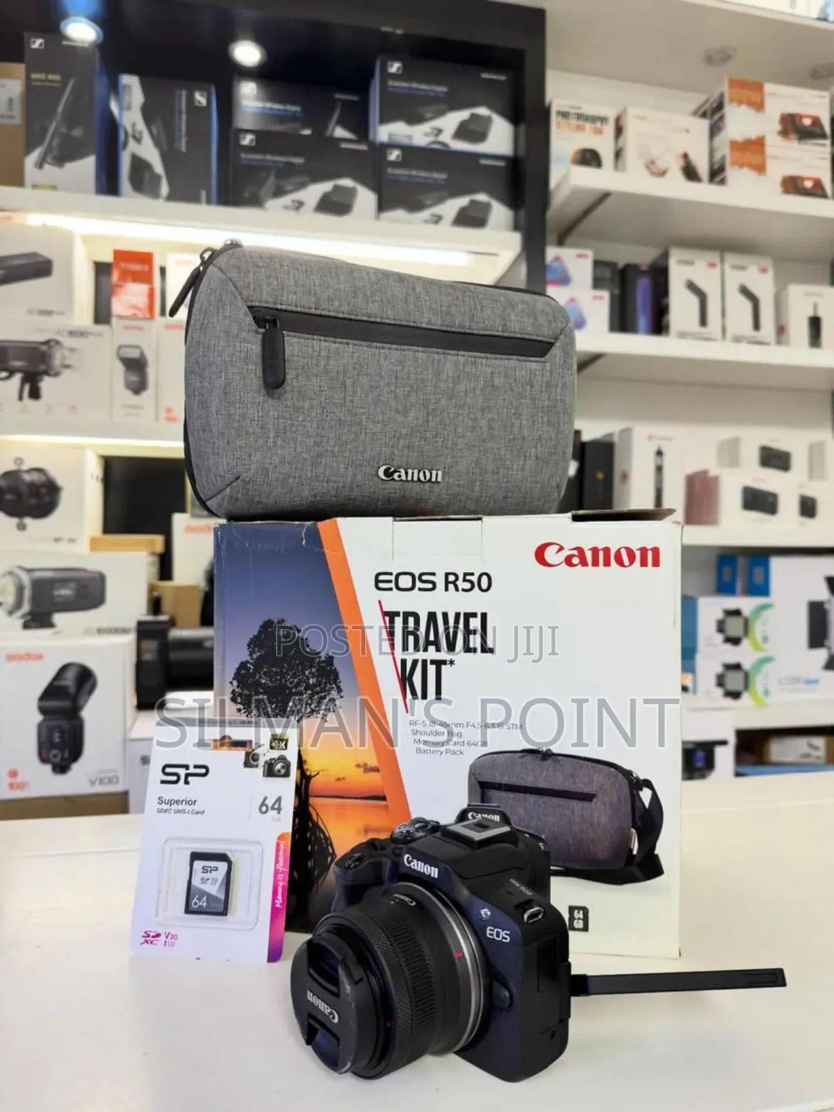 The Canon Eos R50 Travel Kit