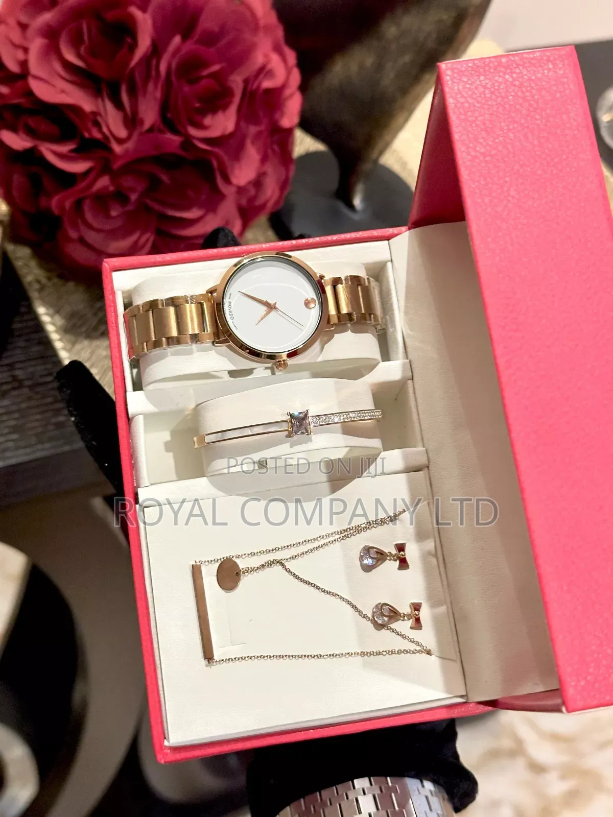 Ladies Watch and Necklace