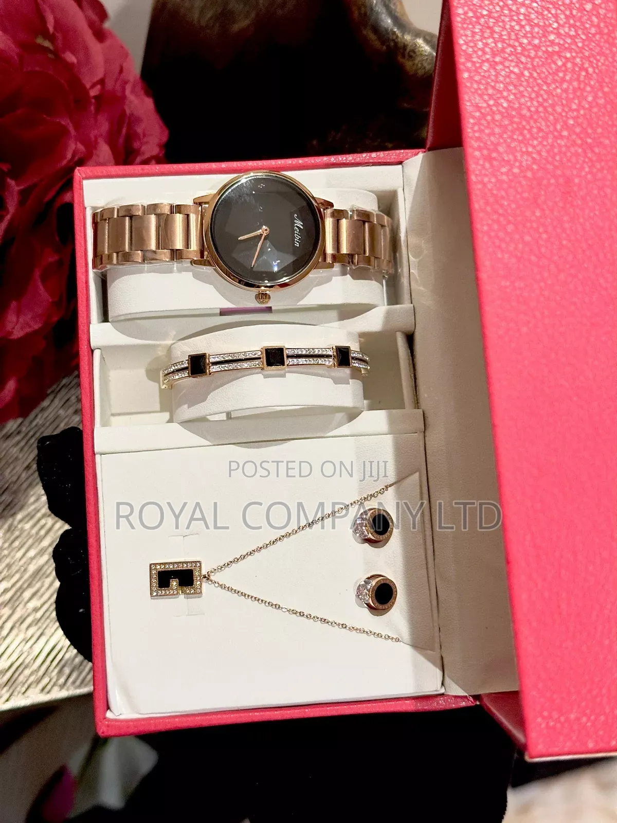 Ladies Watch and Necklace