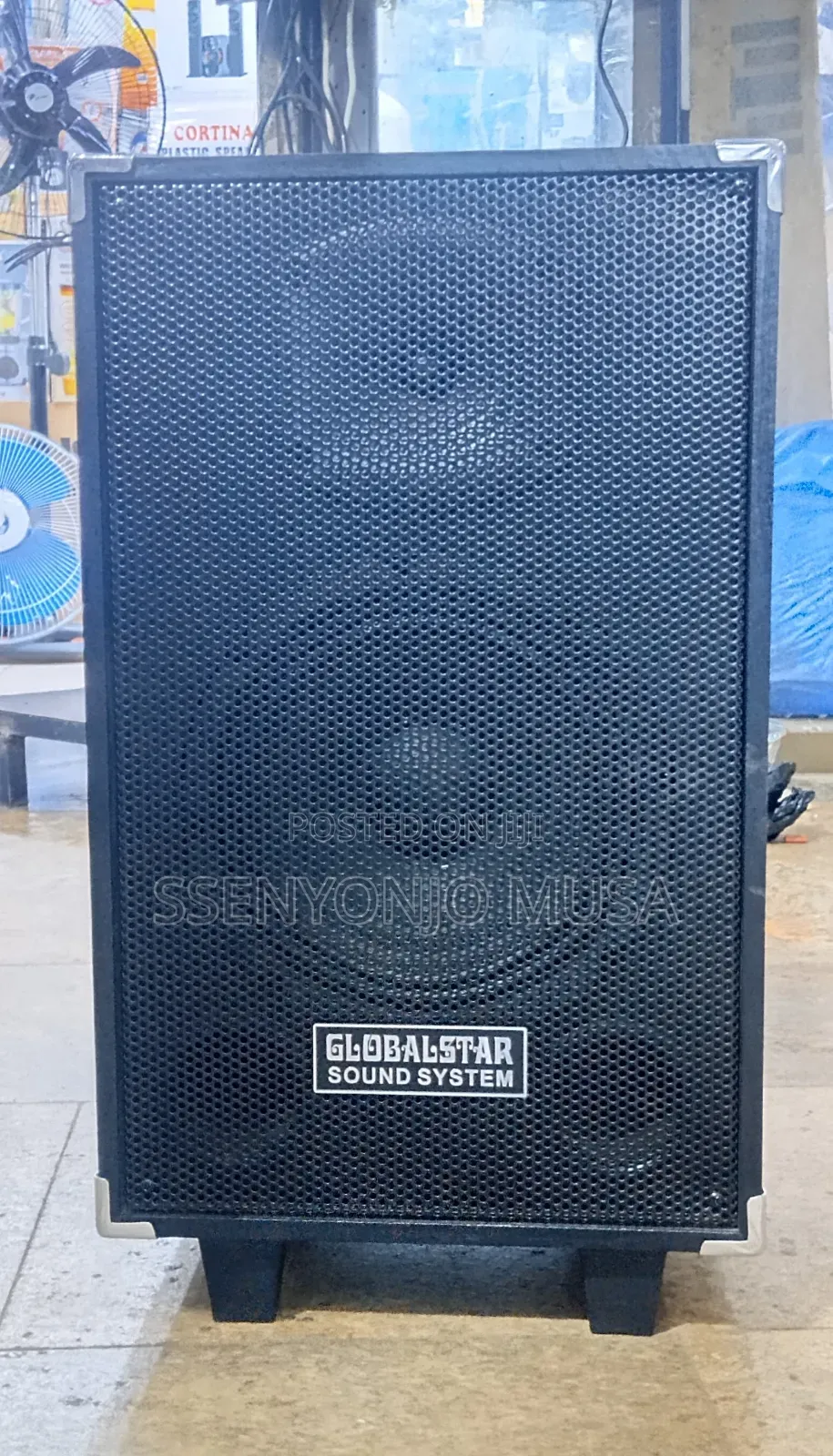 Globalstar Rechargeable Multimedia Speakers - Heavy Bass"