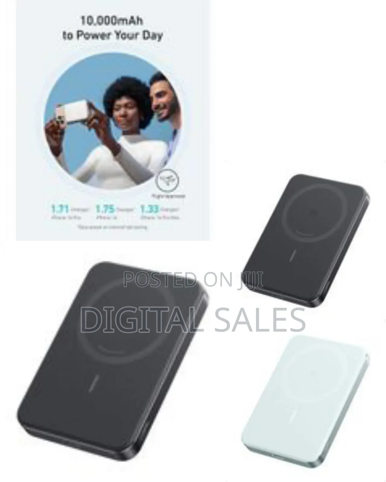 Anker Ultra-Slim Magnetic Power Bank - Magsafe Compatible Power