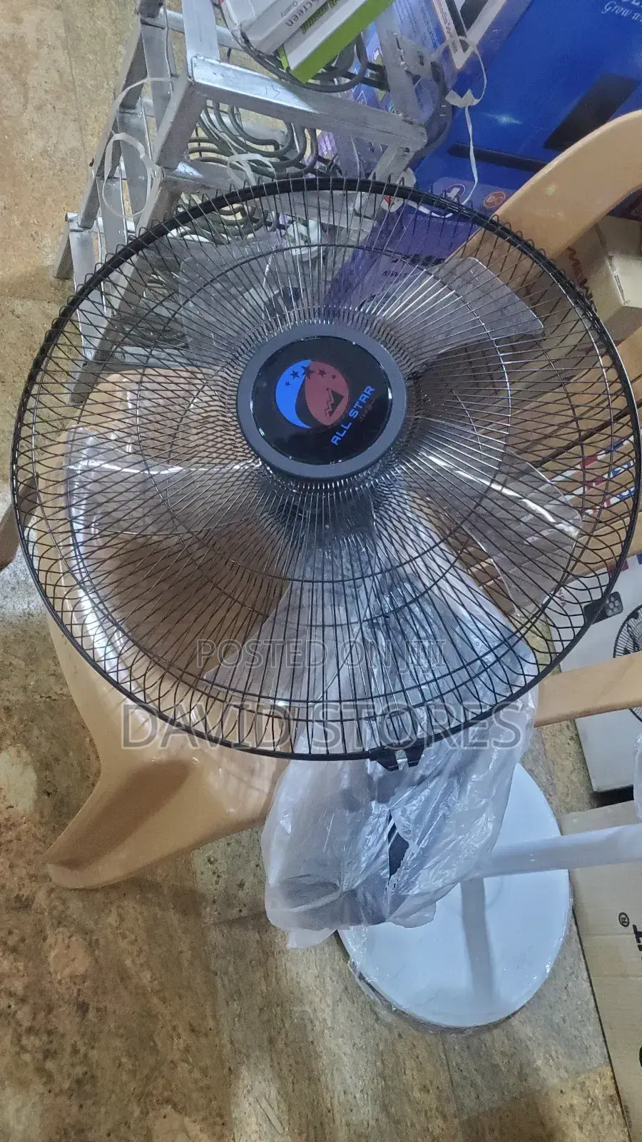Allstar 18 Strong Wall Fan – Black
