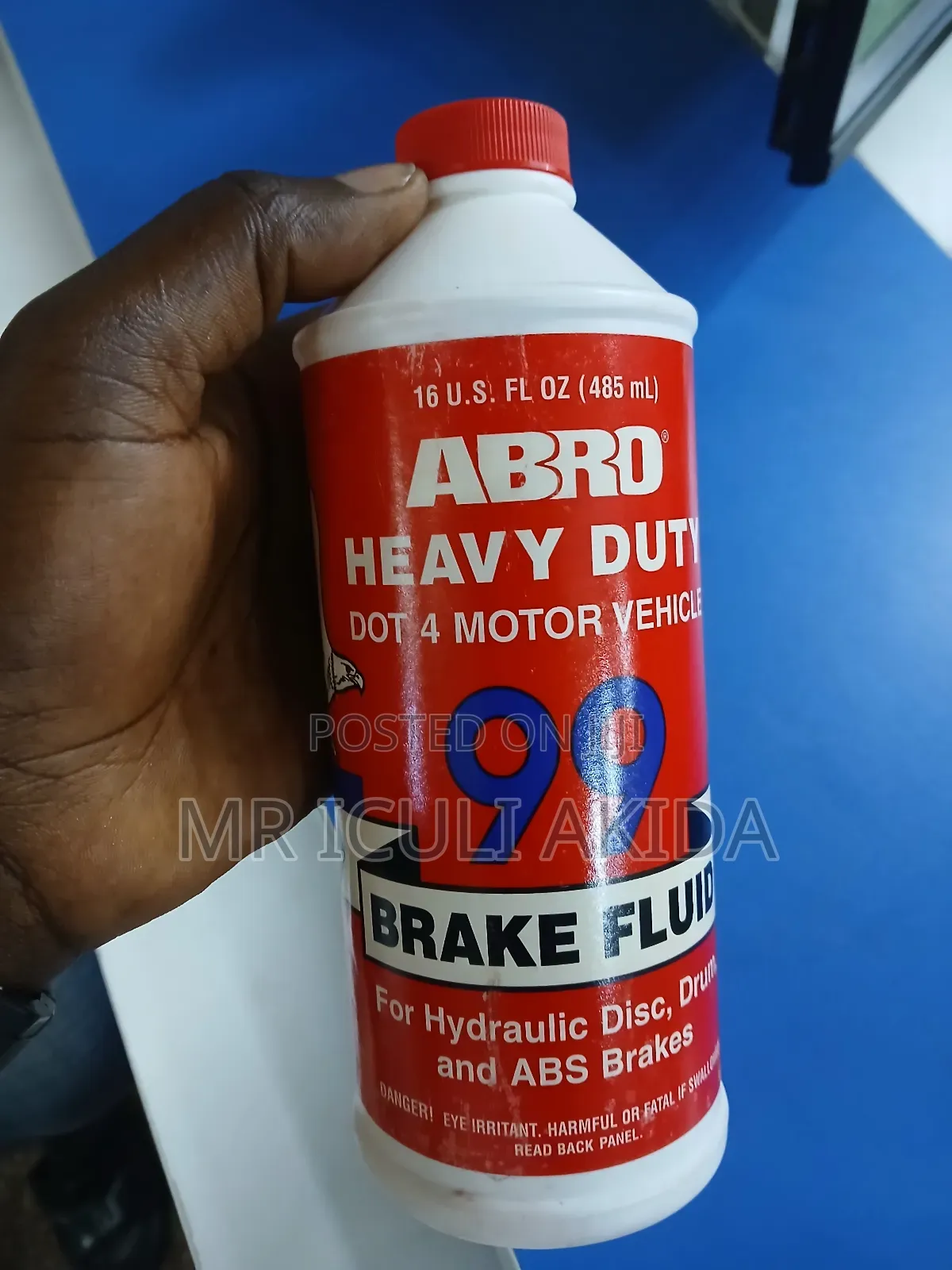 Abro Heavy Duty Dot 4 Motor Vehicle Brake Fluid