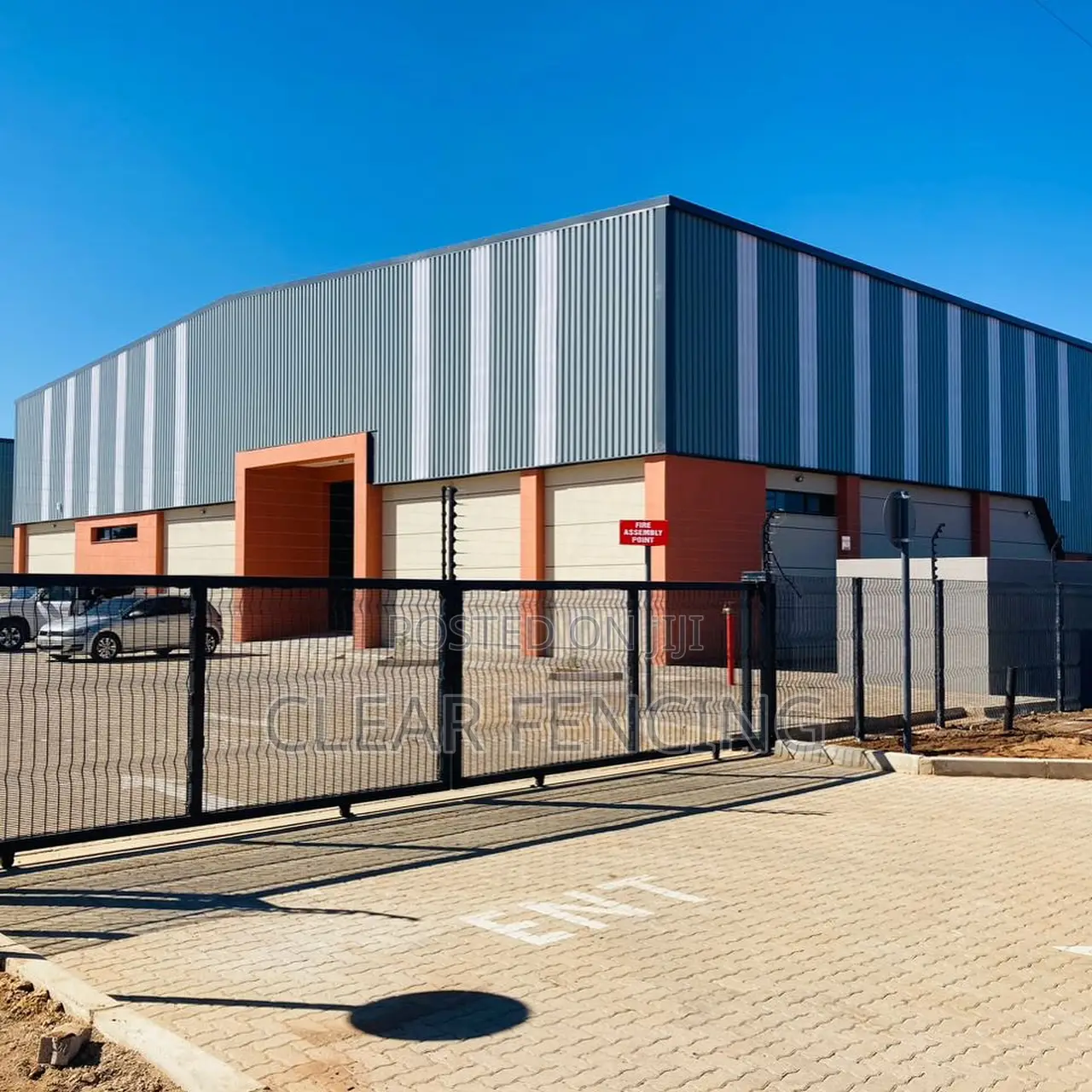 Industrial Clearvu Fencing