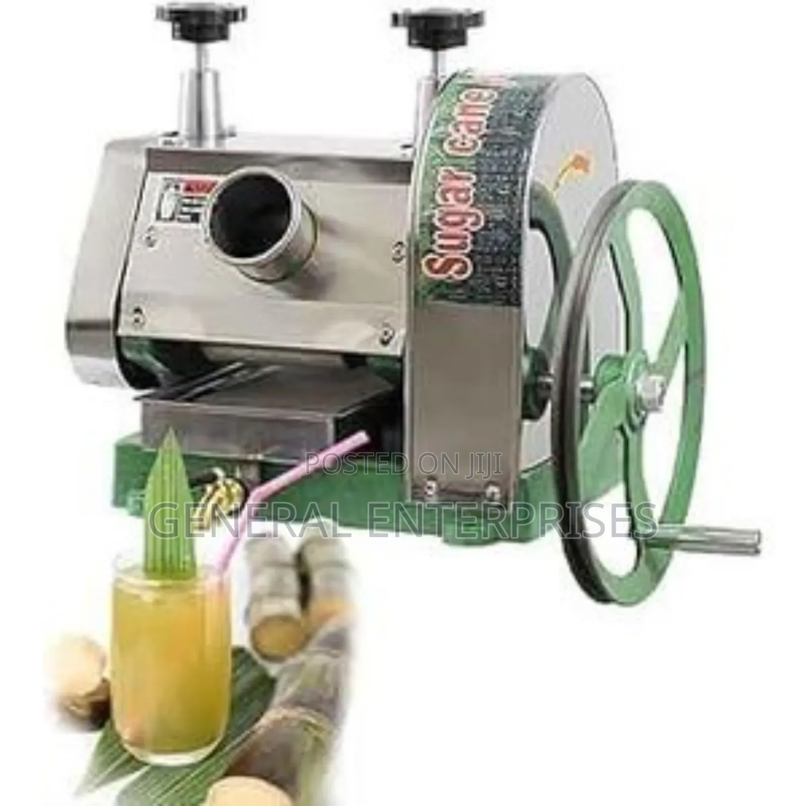 Manual Commercial Sugarcane Juicer Machine Made Of Stainless Steel