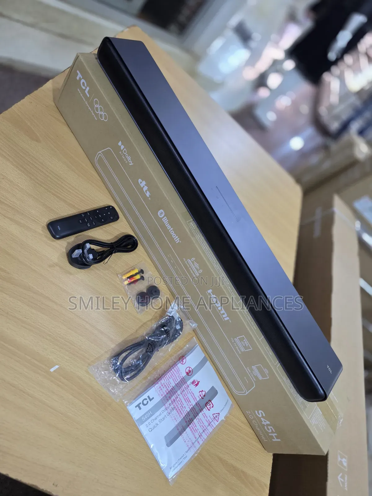 TCL S45h 2.0ch Deep Bass Bar Only Sound Bar With 100 Watts at Discount