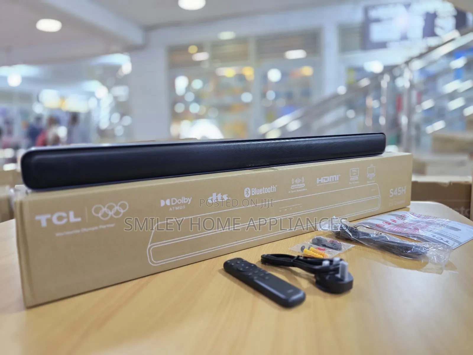 S45h Series TCL Wireless Soundbar With 100 Watts at 20% Discount Price