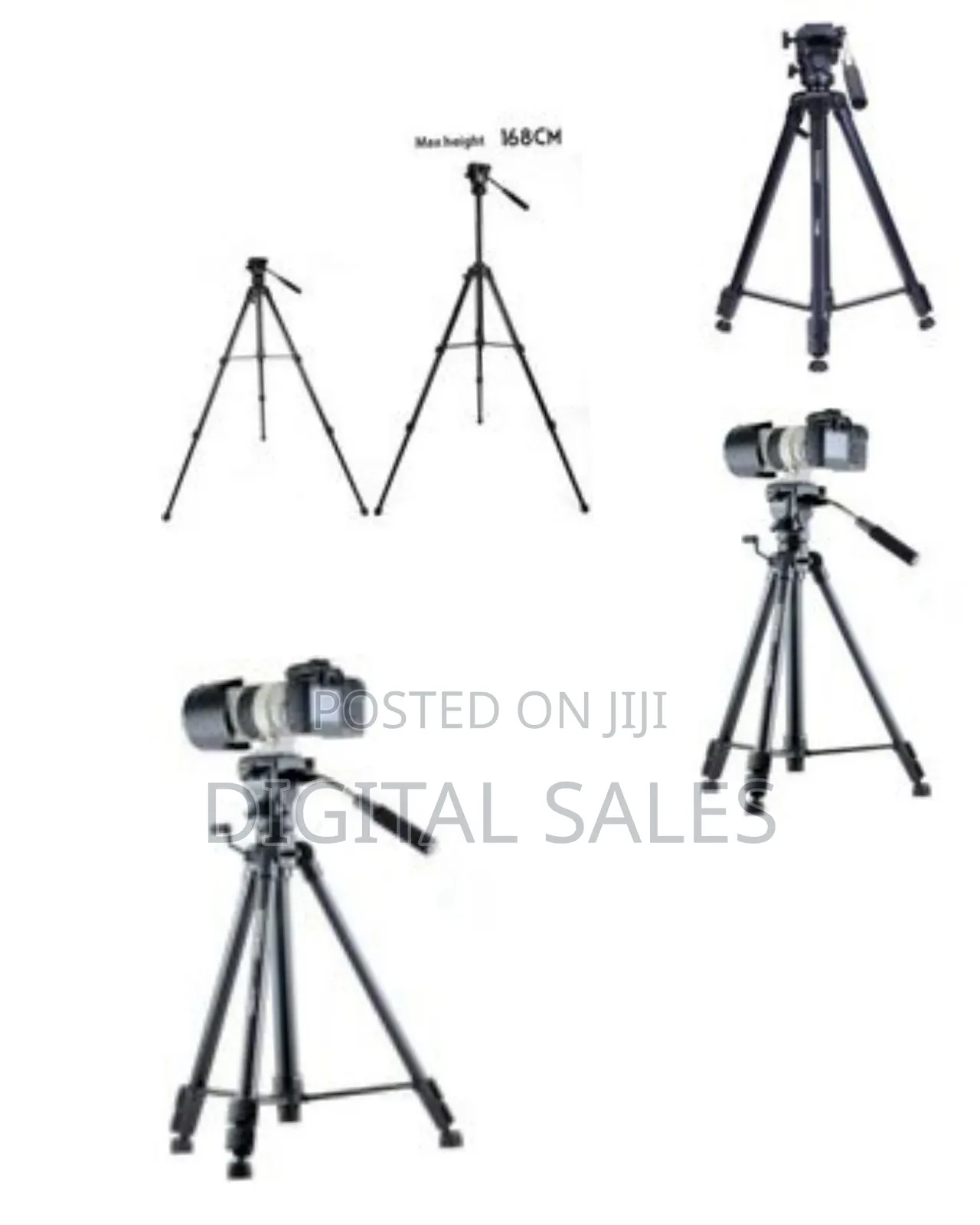 Yunteng Professional Camera Tripod With Fluid