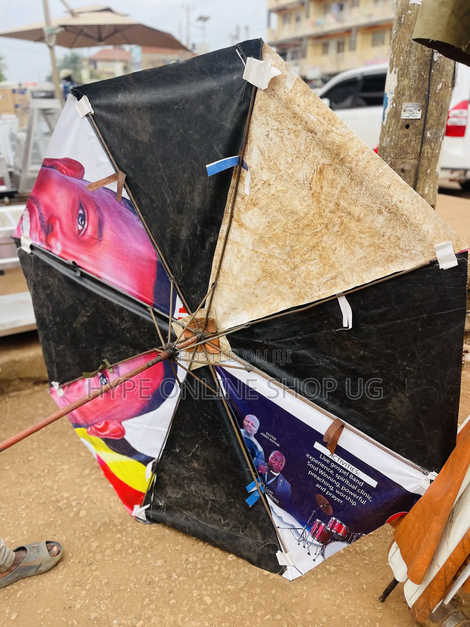 Local Made Market and Garden Sun Metal Umbrella’S