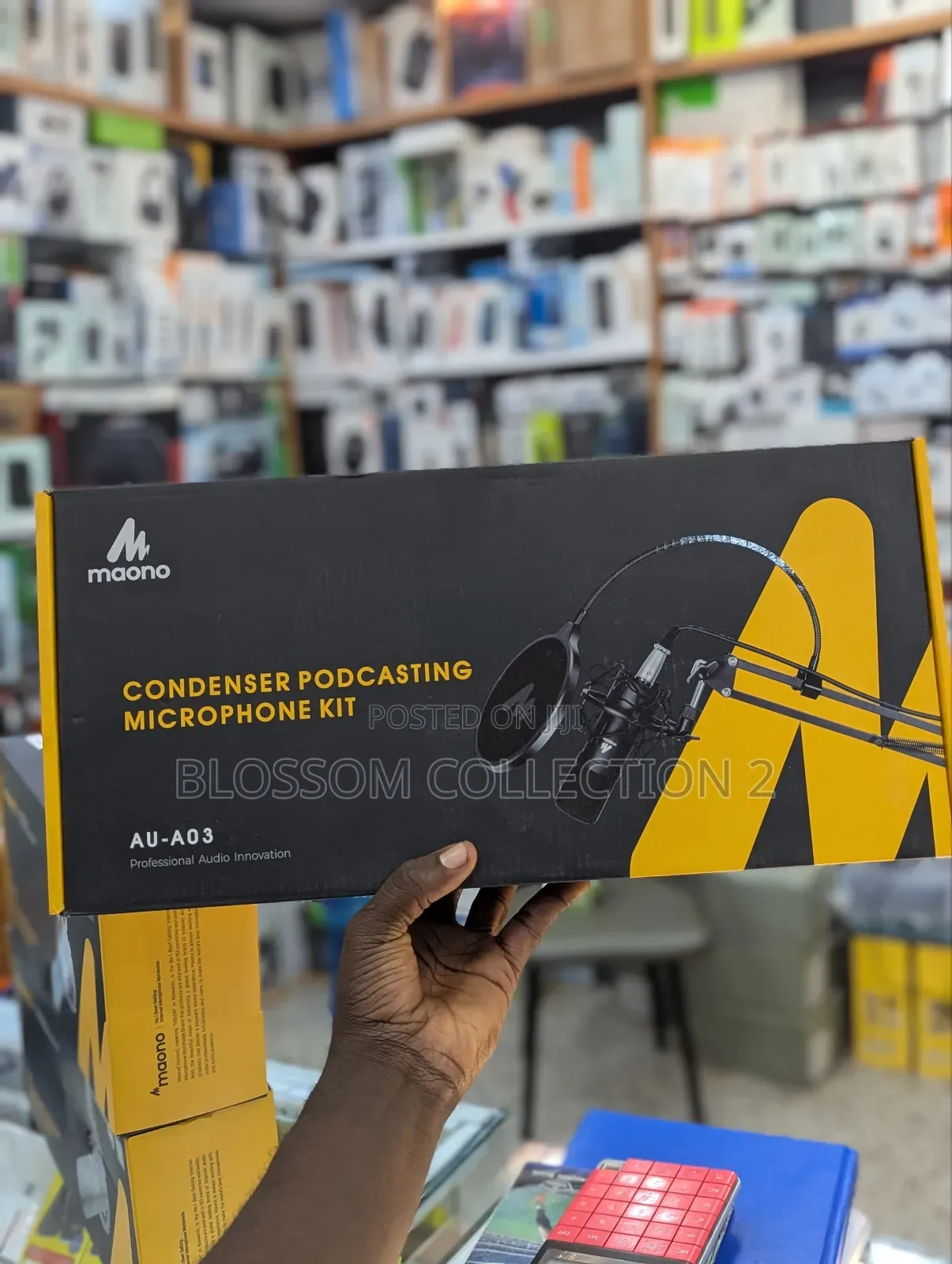 Maono Au-A03 Condenser Microphone Kit Podcast With Arm Stand