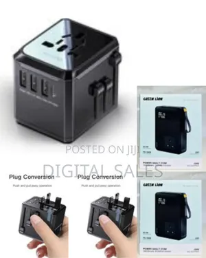Yesido Type-C Ports Multi-Function Mc10 Universal Travel Adapter