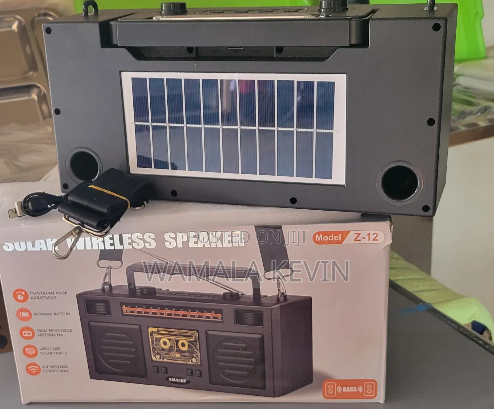 Solar Wireless Speaker