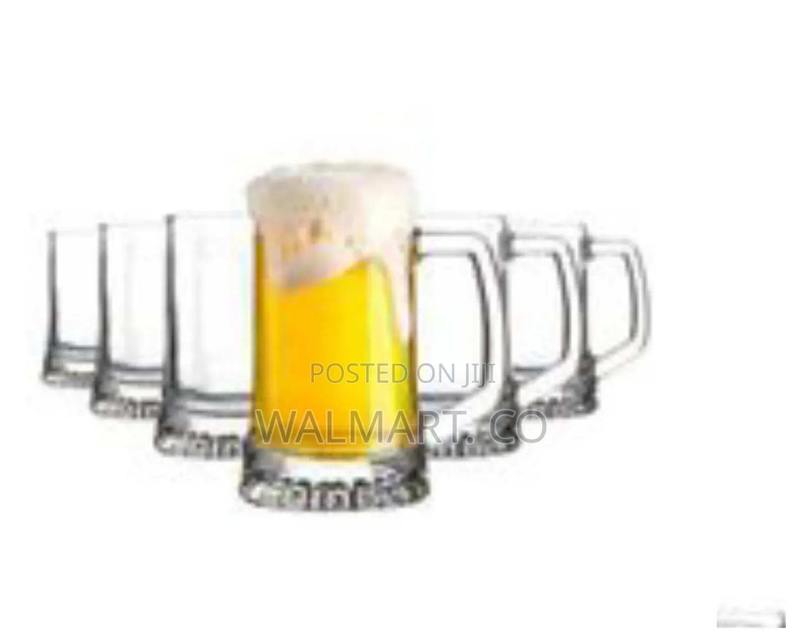 6 Pieces of Large Beer Glasses