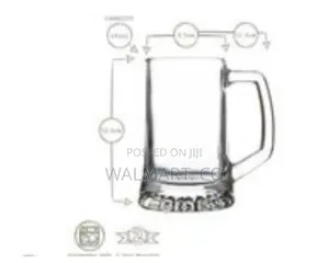 6 Pieces of Large Beer Glasses