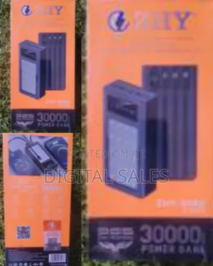 Zhy 30000mah High-Capacity Power Bank